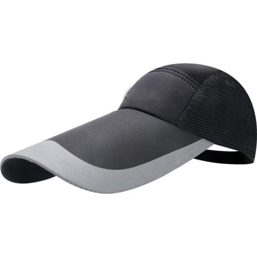 Spring and Summer Outdoor Work Mountaineering Fishing 14cm Long Brim Quick Drying Breathable Baseball Cap Visors