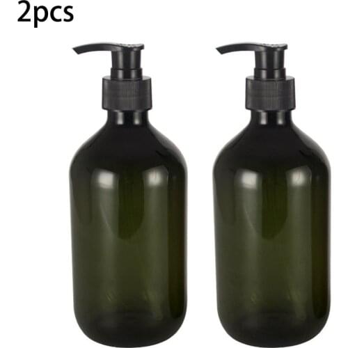 PET Press Bottle Amber Soap Dispenser Bath acccessory High quality New