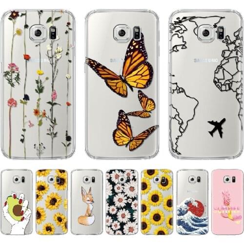 For Samsung Galaxy S6 egde case Cover for Samsung S6 edge Plus Case for Samsung S6 edge+ G920F G925F G928F Cover Silicone Fundas