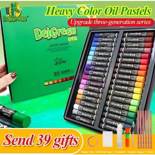 DELGREEN Crayons For Drawing