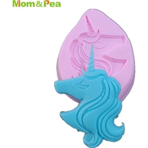 MPA2425 Unicorn Shaped Silicone Mold Gum Paste Chocolate Ornamental Fondant Mould Cake Decoration Tools
