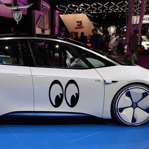 EmpireYing 3 Size 8 Colors Lovely Moon Eye Child Dream Cartoon Funny Art Car Sticker Wall Bumper Motorcycle Styling Vinyl Decals