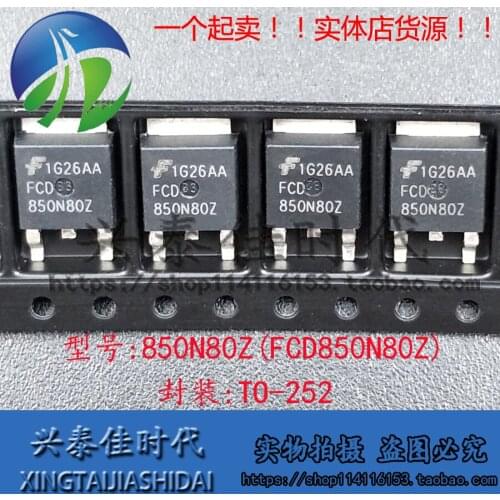 New 5pcs 850N80Z FCD850N80Z TO-252