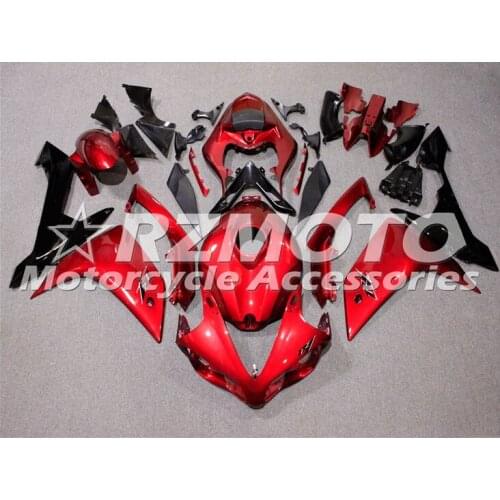 New ABS Motorcycle Fairing kit Fit For YAMAHA YZF R1 2007 2008 YZF-R1 YZF 1000R Bodywork Set Custom Red Black