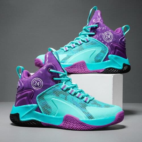 High Quality New Childrens Basketball Shoes Non-slip Kids Sneakers Shoes Boys Sneakers Shoes Baby Shoes Boy Teenager Trainers