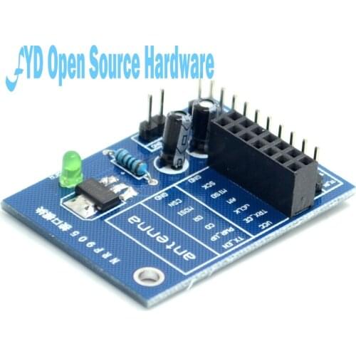 NRF905 wireless module socket / nRF905 adapter board /905 communication module /3.3V voltage regulator module