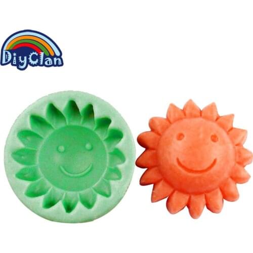 Sun Shape Silicone Cookies Molds For Cake Decorating Jelly Dessert Mold Handmade Soap Mould Chocolate Mould S0007TY25
