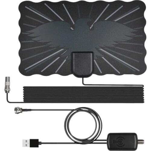 New HDTV Antenna 2000 Miles Range Antenna Amplifier Support DVB-T2 4K HD Digital TV Antenna DVB-T2 Home Theater System