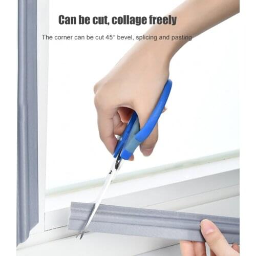 Under Door Draft Guard Sealing Strips Dust Proof Sealing Strip Sound Insulation Foam Fabric Seal Door Joint Sealing Strip