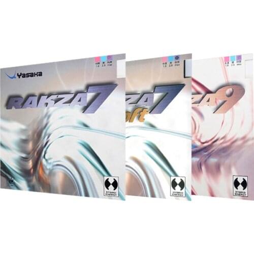 Yasaka Original RAKZA 9 RK9 RK 7 RK 7 SOFT Pimples In Table Tennis Rubber hybid energy Pips-In Ping Pong Sponge Tenis De Mesa