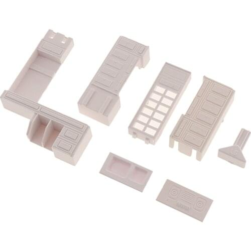 1/50 O Scale Kitchen Furniture DIY Decorations Indoor Cupboard Model Architecture Accessories Scenery Dioramas Building Kits