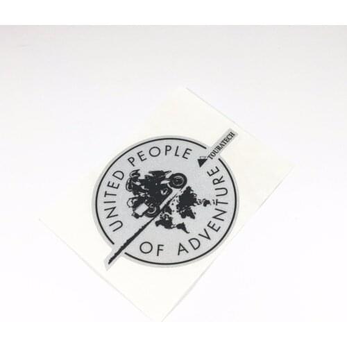 10PCS Car Stickers Motorcycle Sticker Decals Wholesale for ADV UNITED PEOPLE ADVENTURE