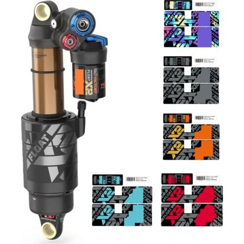 2021 float X2 enduro/DH decal for XC soft tail mtb bicycle rear shock absorber mountain bike Air Rear suspension Shock sticker
