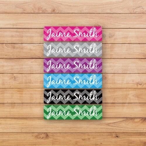 #95BGJ-Free postage-156Pcs Name Tag Sticker Customize Stickers Waterproof Children School Stationery Water Bottle Pencil Sticker