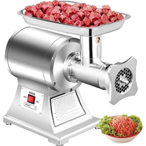 1.5HP 1100W 200kg/h Commercial/Household Electric Automatic Meat Grinder Electric Sausage Stuffer