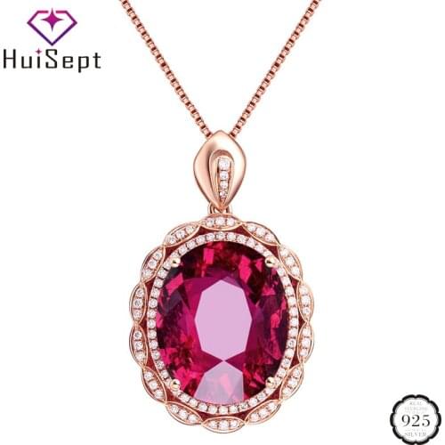 HuiSept Silver Necklaces