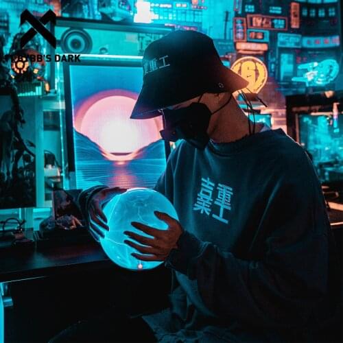 11 BYBBS DARK Harajuku Hoodie Men Ripped Embroidery Print Hip Hop Streetwear Hoodie Sweatshirt Man Winter Cotton Tops Pullover