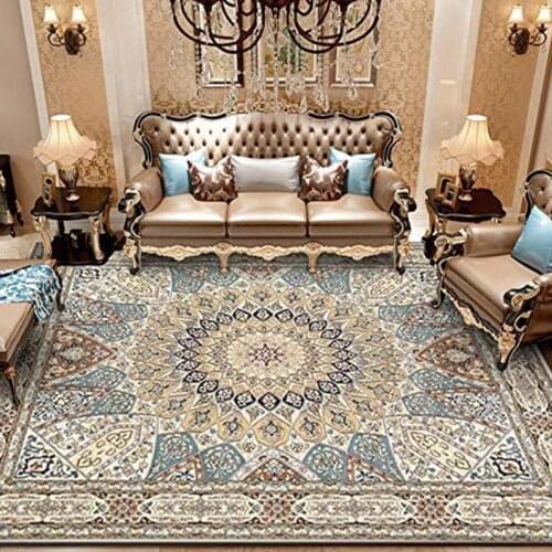 European Style Soft Carpets For Living Room Bedroom Rugs Home Carpet Delicate Soft Hot Area Rugs Floor Door Mat Carpet Decorate