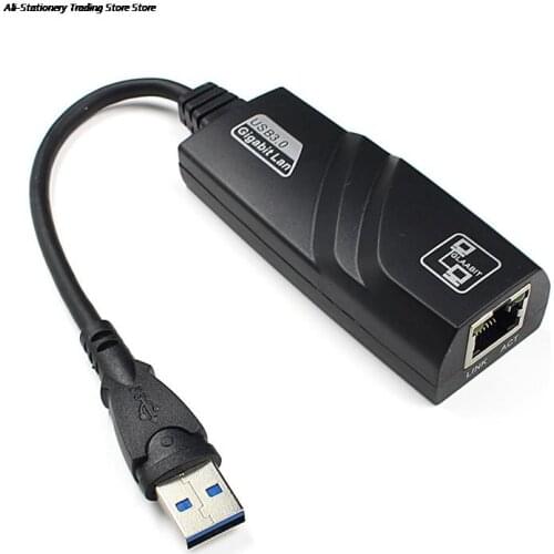 USB 3.0 Gigabit Ethernet Adapter 10/100/1000 Mbps USB to rj45 Lan Network Card for Windows XP Mac OS laptop PC Tablet