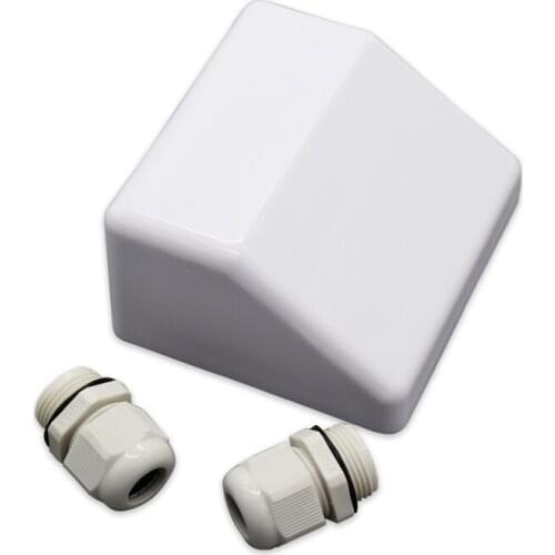 10 set/lot ABS Material Waterproof Solar Panel cable entry gland for Junction Box Connector Roof Installation