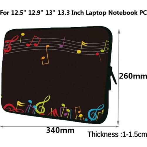 Notebook 13 Inch Neoprene Case For iPad Pro 12.9" CHUWI LapBook Pro Xiaomi RedmiBook 13.3" Ultrabook Computer Laptop Sleeve Bag