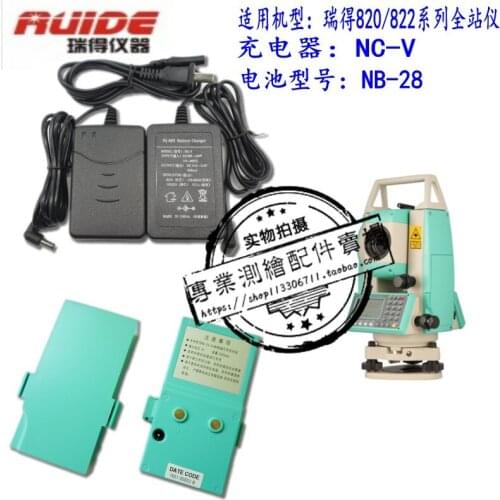 Promotion! Rader 820 / 822 series Total Station NB-28 Battery / RC-20 Total Station Charger