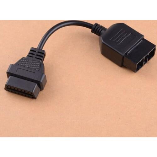 Car Auto 9 Pin OBD1 to 16 OBD2 Diagnostic Connector Cable Adapter Fit for Subaru Accessories