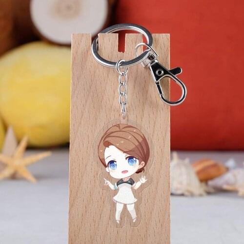 5pcs 10pcs 12Kinds Detroit: Become Human PVC Pendant Figure Key Chain
