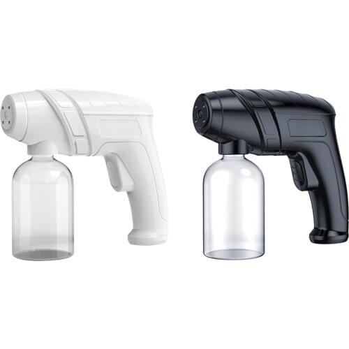 Disinfectant Mist Gun 300ml Nano Sanitizer Sprayer Cordless Disinfectant Machine Gun Handheld Atomization Sprayer USB Charging