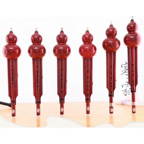 Hulusi Flute Improved Bass D Key of A/C/bB/F/G/E/bE Two-tone Folk Chinese Musical Instrument Professional Chinese Flauta Hulusi