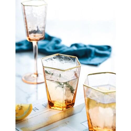 2pcs Lead-free crystal glasses Wine glass cup Champagne glass Barware Whiskey Brandy Goblet Party Supplies wine glass drinkware