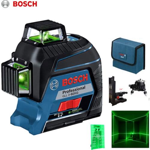 Bosch Laser Level Green 12-Line Laser Leveling Projection Line For Home Decoration Laser Level Outdoor Available Without Toolbox