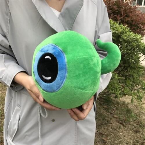 Hot Jacksepticeye Sam Plush Toy Doll Septiceye Green Big Eye Stuffed Toys Creative Funny 22cm Gift For Kids Birthday Xmas