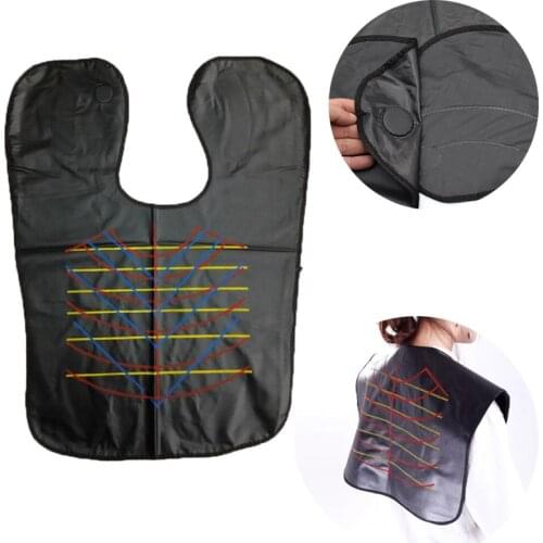 Hair Coloring Cape Professional Barber Waterproof Hair Coloring Shawl Cape Hairdresser Stylist Wrap Durable Waterproof Non-stick