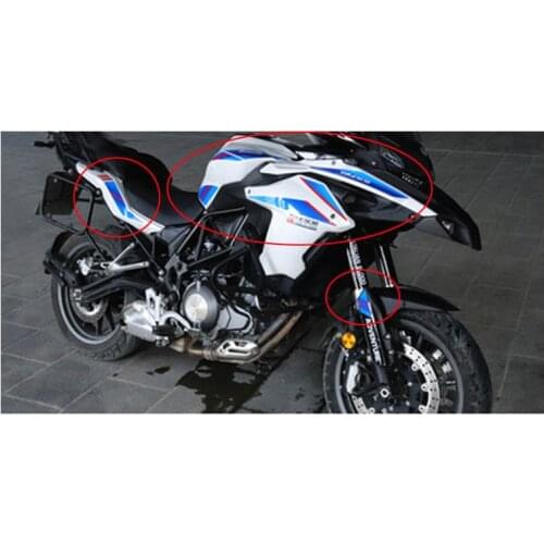 2018 New Hot sell Motorcycle Whole Vehicle Sticker Decals Stickers For Benelli TRK502 TRK 502 one set Full car sticker