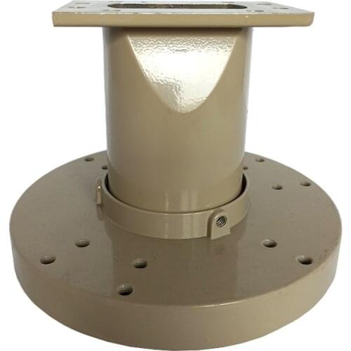 OEM ODM C Band Single Feed Horn Used with C Band LNB Project Usage