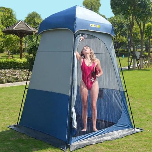 Outdoor changing clothes, bathing, tent, rainproof, camping, beach fishing, changing clothes, mobile toilets in the wild