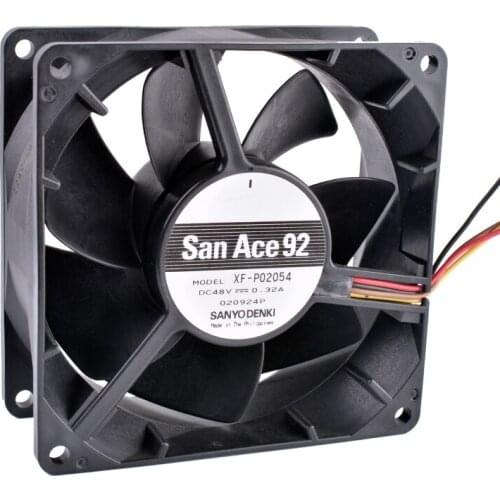 COOLING REVOLUTION XF-02054 9238 90mm 92x92x38mm 48V 0.32A Large air flow double ball bearing waterproof cooling