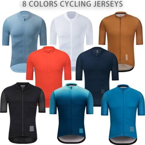 Short Sleeve Cycling Jerseys 8colors Quick-Drying Breathale Cycling Clothing MTB Shirt Downhill Jersey Professional Team Clothes