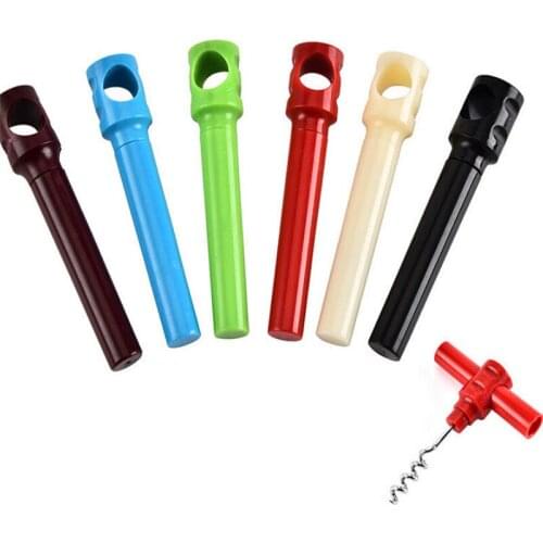 Wine Opener Creative Pen Holder Bottle Openers Corkscrew Easy To Carry Kitchen Spire Opener Wedding Favors Gifts Metal Corkscrew