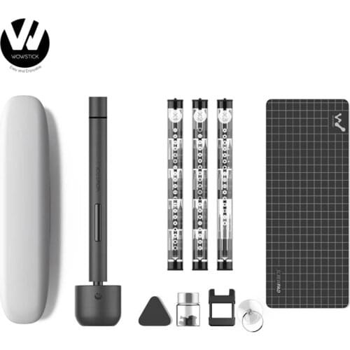 Original Youpin xiaomi Wowstick 1F+ 64 In 1 Electric Screw Mi driver Cordless Lithium-ion Charge LED Power Screw driver kit