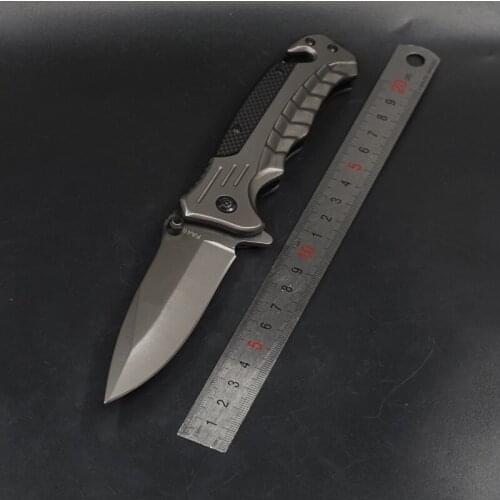 Folding Tactical Knife 440C Blade Camping Outdoor Survival Knife Hunting Utility Pocket Knives EDC defense Multi Tools