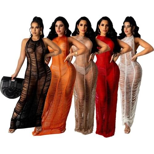 Somoshein Summer Knitted Dresses