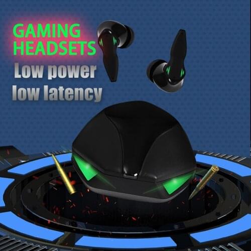 TWS Bluetooth Earphone Gaming Headsets With Microphone Noise Canceling Sports Waterproof Wireless Headphone HIfi Stereo Earbuds