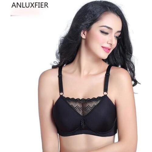 X9040 Breast Implant Bra Pushup Bras Lingerie Plus Size Lingere Mastectomy Bra Pocket Bras Lace Bra Without Underwire