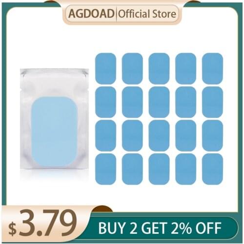 Replacement Abs Gel Pads For Electric EMS Abdominal ABS Muscle Trainer Gel Patch Stimulator Body Training Device Gel Pad