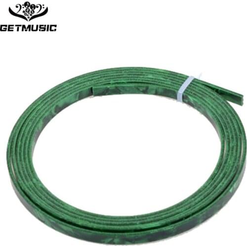 10 pcs Guitar Parts Celluloid Guitar Binding Body project Purfling Strip 1650x 6 x5mm Green Pearl