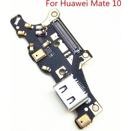 10pcs/Lot USB Charging Port Flex Cable Board Micro Dock Connector PCB Board For Huawei Mate 10 Mate10 Replacement Parts