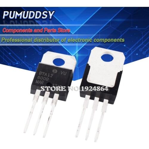 10PCS TO220 BTA12-600B BTA12-800B BTA16-600B BTA16-800B BTA20-600B BTA24-600B BTA24-800B LM317T IRF3205 Transistor TO-220