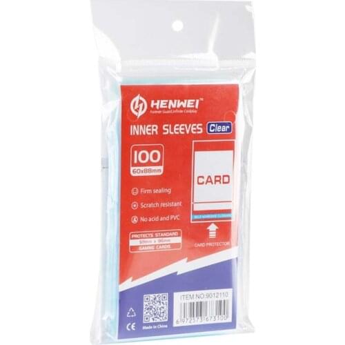 100pcs 60x87mm Card Sleeves clear Cards Protector Barrie for Yu-Gi-Oh yu gi oh Game Sleeve Card Protector